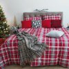 SCAN QUILT Zimné obliečky so štvorčekmi kocka 6969/1 Flanel 1x70x90,1x140x200 cm - možnosť úpravy rozmeru SCAN QUILT Zimné obliečky so štvorčekmi kocka 6969/1 Flanel 1x70x90,1x140x200 cm - možnosť úpravy rozmeru