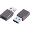 Adaptér C-TECH USB 3.2 Type-C na USB A (CF/AM) CB-AD-USB3-CF-AM C-Tech Adaptér C-TECH USB 3.2 Type-C na USB A (CF/AM) CB-AD-USB3-CF-AM C-Tech