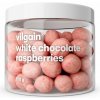 Vilgain Lyofilizované maliny v čokoláde – 150 g biela čokoláda Vilgain Lyofilizované maliny v čokoláde – 150 g biela čokoláda