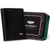 Peterson Pánska kožená peňaženka Shran čierna One size
