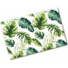 Doska na krájanie tvrdená Tropické listia 80x52 cm Doska na krájanie tvrdená Tropické listia 80x52 cm
