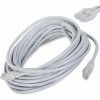 Verk 13129 RJ45, CAT6, 10m, šedý Verk 13129 RJ45, CAT6, 10m, šedý