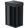 Odpadkový kôš HAILO Big-Box Swing L 35L čierny s výklopným vekom Odpadkový kôš HAILO Big-Box Swing L 35L čierny s výklopným vekom
