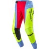 Kalhoty TECHSTAR OCURI, ALPINESTARS (světle modrá/žlutá fluo/červená, vel. 32) Kalhoty TECHSTAR OCURI, ALPINESTARS (světle modrá/žlutá fluo/červená, vel. 32)