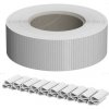 Plotová páska BASIC LINE 4,75 cm x 35 m + spony Farebné prevednie: Biela RAL 9003 Plotová páska BASIC LINE 4,75 cm x 35 m + spony Farebné prevednie: Biela RAL 9003