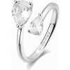 Brosway prsteň Infinite White BWFIW118