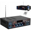 AUDIO ZOSILŇOVAČ BLUETOOTH FM RÁDIO MP3 PREHRÁVAČ STEREO AMPLITÚNER VÝKONNÝ AUDIO ZOSILŇOVAČ BLUETOOTH FM RÁDIO MP3 PREHRÁVAČ STEREO AMPLITÚNER VÝKONNÝ