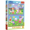 TREFL Puzzle Prasiatko Peppa: Peppa na ihrisku 2x24 dielikov TREFL Puzzle Prasiatko Peppa: Peppa na ihrisku 2x24 dielikov