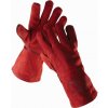 ČERVA Zváračské rukavice SANDPIPER RED, červené, Veľkosť rukavíc 11