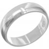 Argento Strieborný prsteň obrúčka 72759 Argento Strieborný prsteň obrúčka 72759