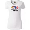 Značkové tričko - Dámske tričko z organickej bavlny Origin (GOTS) - XL ( Biela ) Značkové tričko - Dámske tričko z organickej bavlny Origin (GOTS) - XL ( Biela )