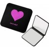 Elegantné kozmetické zrkadlo BLACK HEART Elegantné kozmetické zrkadlo BLACK HEART