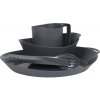 Sada riadov LifeVenture Ellipse 4-Piece Set Farba: tmavosivá Sada riadov LifeVenture Ellipse 4-Piece Set Farba: tmavosivá