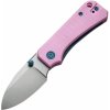 CIVIVI Baby Banter Powder Pink G10 HandleSatin Finished Nitro-V BladeNested Li CIVIVI Baby Banter Powder Pink G10 HandleSatin Finished Nitro-V BladeNested Li