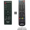 Predátor Panasonic N2QAYB000243 náhradný diaľkový ovládač iného vzhľadu Predátor Panasonic N2QAYB000243 náhradný diaľkový ovládač iného vzhľadu