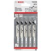 BOSCH Pílové listy do priamočiarej píly T 101 B, 100 mm, 5 ks 2608630030