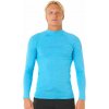 Pánske lycrové tričko RIP CURL DAWN PATROL, dlhý rukáv - L černý melír Pánske lycrové tričko RIP CURL DAWN PATROL, dlhý rukáv - L černý melír