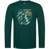 Loap Aldar pánske tričko s dlhým rukávom CLM2355 darkgreen