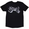 Ghost Metal Logo & Purple Grucifix čierna