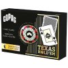 Hracie karty Copag Texas Hold'em poker čierne GOLD Range 100% plast s Dealer žetónom Hracie karty Copag Texas Hold'em poker čierne GOLD Range 100% plast s Dealer žetónom