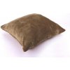 Obliečka na vankúš z Velúru, farba Taupe, 40x40 cm Obliečka na vankúš z Velúru, farba Taupe, 40x40 cm