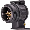 DEMA Redukcia zásuvky ťažného zariadenia 50 mm 13 na 7 pin DEMA Redukcia zásuvky ťažného zariadenia 50 mm 13 na 7 pin