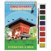 Omalovánky s vodovými barvami a štětcem Omalovánky s vodovými barvami a štětcem