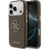 Guess Case iPhone 17 Pro Guhcp17L5Ps4Rggw (Pu Fw Resin Logo) Brown