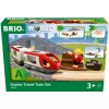 Brio World 36079 Reisezug Starter Set A 22-teiliges Holzspielzeugzugset für Kinder ab 3 Jahren