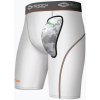 Pánske šortky na bojové športy Shock Doctor AirCore Cup Compression white Pánske šortky na bojové športy Shock Doctor AirCore Cup Compression white