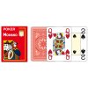 Modiano Texas Poker Size 4 Jumbo Index Profi plastové červená