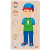 Goki Drevené puzzle Ľudské telo chlapec Goki Drevené puzzle Ľudské telo chlapec