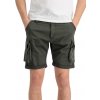 Alpha Industries pánske cargo šortky CREW SHORT greyblack Farba: šedá, Veľkosť: 31 Alpha Industries pánske cargo šortky CREW SHORT greyblack Farba: šedá, Veľkosť: 31