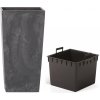 Kvetináč URBI SQUARE BETON EFFECT s vkladom 19,5 cm - farba: antracit (Prosperplast DURS200E-S433) Kvetináč URBI SQUARE BETON EFFECT s vkladom 19,5 cm - farba: antracit (Prosperplast DURS200E-S433)