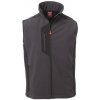 Payper CORK Softshellová vesta anthracite black