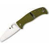Spyderco Caribbean G-10 Yellow/BlackLC200N/Sheepfoot C217GPSF Spyderco Caribbean G-10 Yellow/BlackLC200N/Sheepfoot C217GPSF