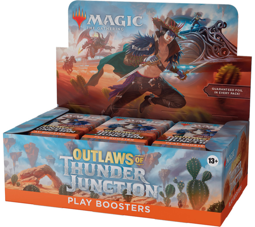 Wizards of the Coast Magic The Gathering Outlaws of Thunder Junction Play Booster Box