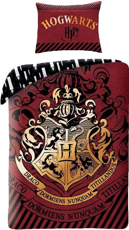 Halantex Obliečky Harry Potter burgund Bavlna 140x200 70x90