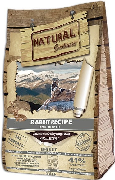 Natural Greatness Rabbit Recipe All Br.Light,Fit 2 kg