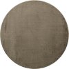Okrúhly koberec Shaggy SoleVito Florenz choco 160 cm Okrúhly koberec Shaggy SoleVito Florenz choco 160 cm