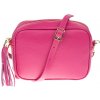 NovaKabelka.sk Bala Fuxia kožená talianska crossbody kabelka ružová NovaKabelka.sk Bala Fuxia kožená talianska crossbody kabelka ružová