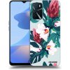 Picasee silikónový čierny obal pre OPPO A16 - Rhododendron Picasee silikónový čierny obal pre OPPO A16 - Rhododendron