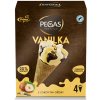 Prima Pegas vanilka kornút 4 x 115 ml