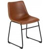 ACTONA Židle Oregon hnědá PU ACTONA Židle Oregon hnědá PU