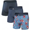 Saxx Daytripper Boxer Brief Fly 3Pk svetlomodrá