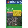 Lana, Etschtal, Val di Adige (Kompass - 054) - turistická mapa Lana, Etschtal, Val di Adige (Kompass - 054) - turistická mapa