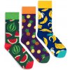 Banana Socks Unisex's Socks Set Fruit Set modrá 36-41 Banana Socks