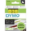 Dymo páska 45808, S0720880, čierny tlač/žltý podklad, 7m, 19mm, D1 Dymo páska 45808, S0720880, čierny tlač/žltý podklad, 7m, 19mm, D1