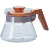 Hario Coffee Server Olive Wood 400 ml Hario Coffee Server Olive Wood 400 ml