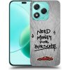 Picasee silikónový čierny obal pre Honor 400 Lite 5G - Grey Drift
